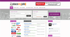 Desktop Screenshot of placemyjob.com